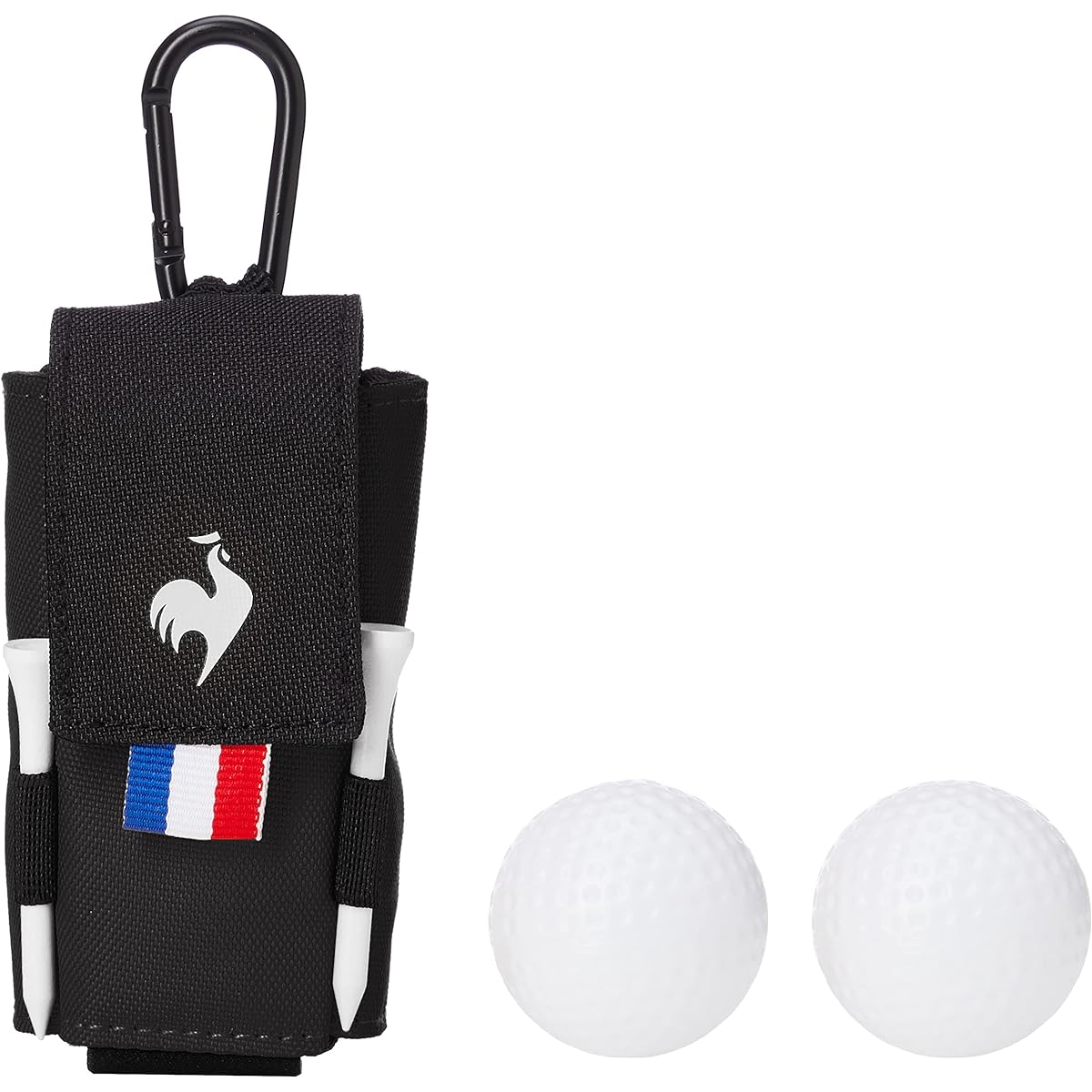 [Le Coq Sportif] Ball Holder for 2 with 2 Tees Recycled Polyester Sustainable Golf QQBVJX60