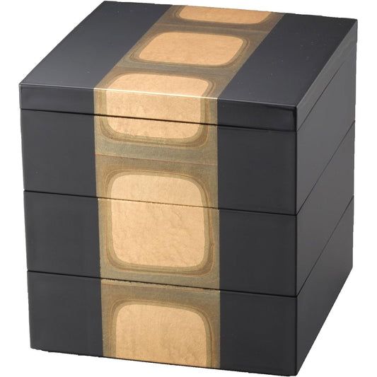 Ancient foil 5 inch three tier heavy (black)