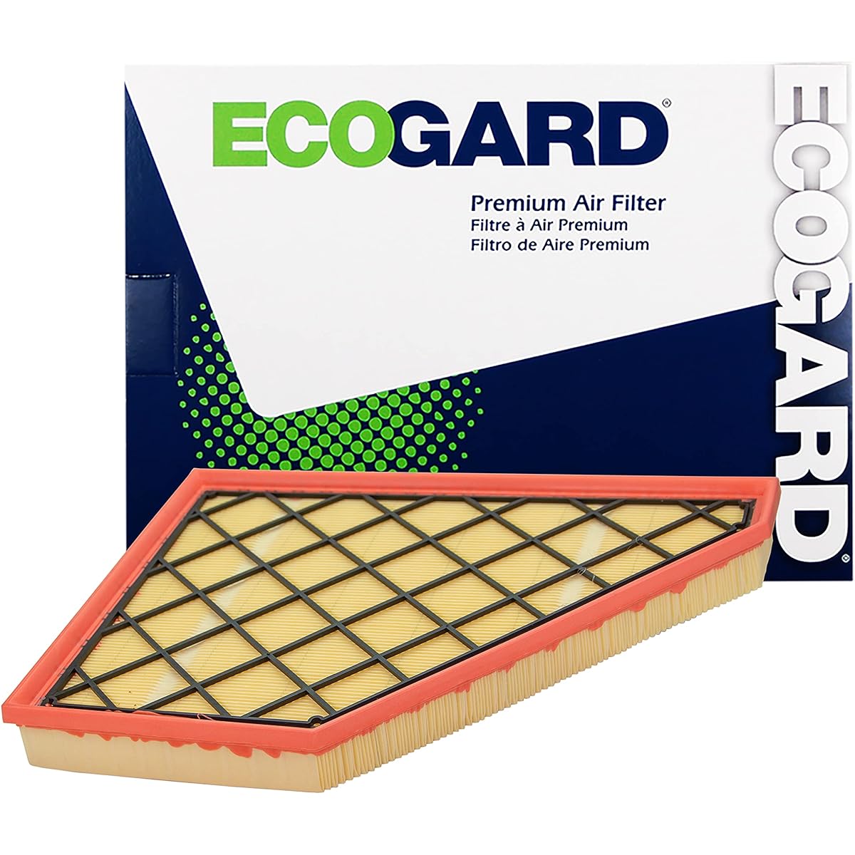 ECOGARD XA10651 Premium Engine Air Filter Ankrave 3.6L 2018-2020 Cadillac XT5 3.6L 2017-2020 XT6 3.6L 2020 Chevrolet Traverse 3.6L 2018-2020, Traverse 2.0L 018-2 019