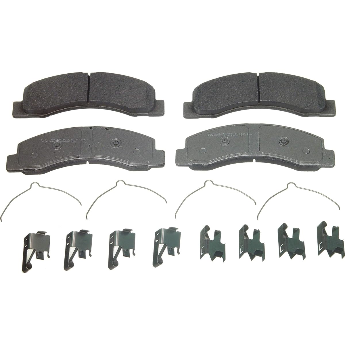 WAGNER MX756 semi -metallic disc brake pad set