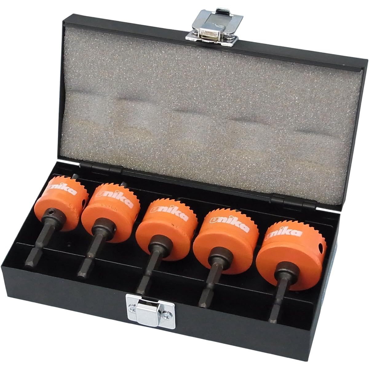 unika High Speed Hole Saw Charging Tool Box Set HSSJ TB-29