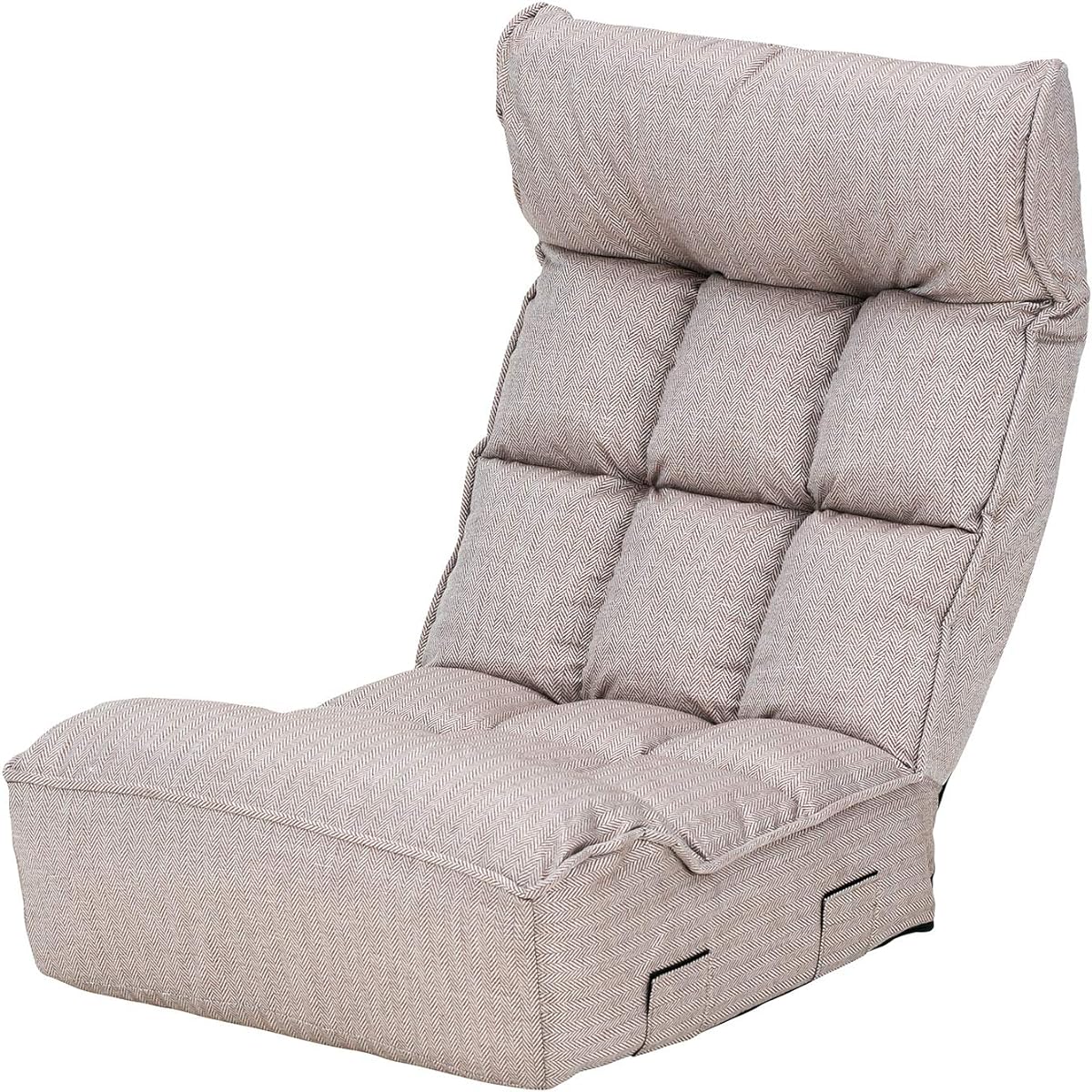 Takeda Corporation [Seat chair, high back, connection] Beige 60 x 68 x 80 cm Theater chair with headgear AT8-HS68BE