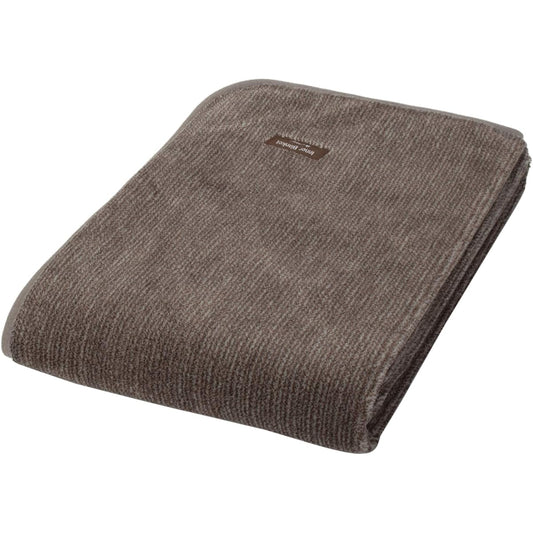 nishikawa [Nishikawa] Bed pad (bed blanket), semi-double, washable, wool blend, does not slip easily even without rubber, comes with deodorizing function, brown FQ19123014BR