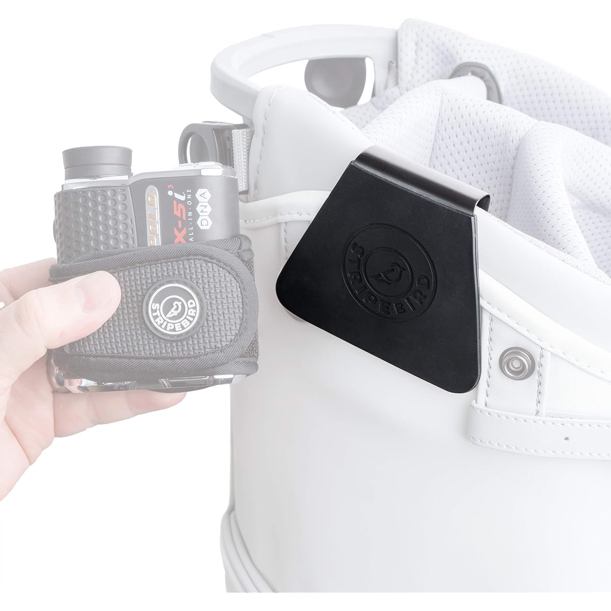 Stripebird - Golf Steel Hub for Magnetic Accessories - Golf Bag Attachment for Magnetic Products - Easily access your magnetic golf accessories from your golf bag