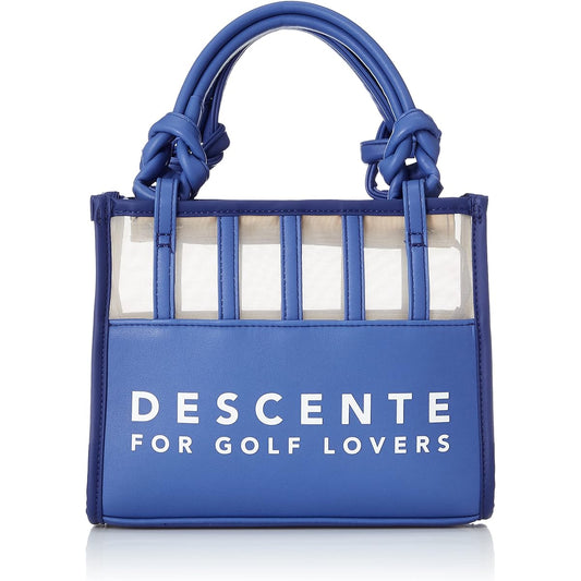 [DESCENTE] Golf Golf Pouch Antibacterial Lining Zipper Pocket Mesh DQCTJA44