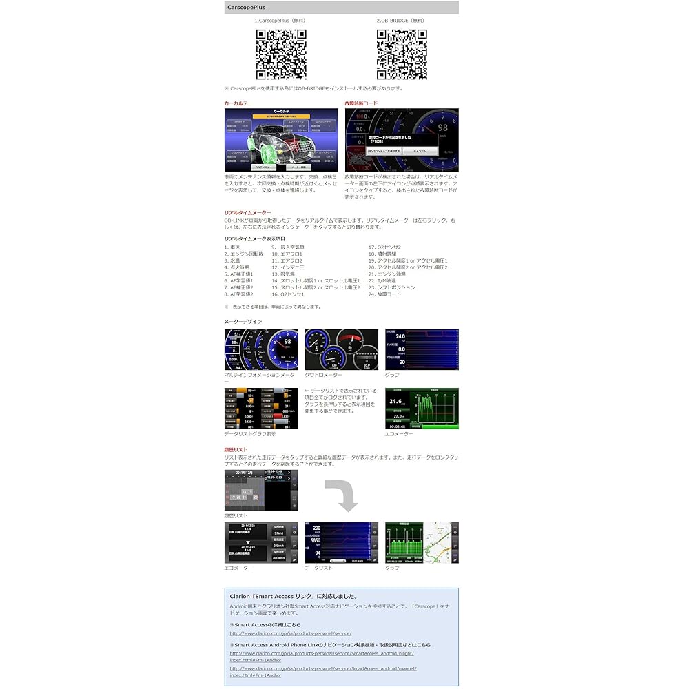 HKS OB-LINK 44009-AK001 *For Android devices only