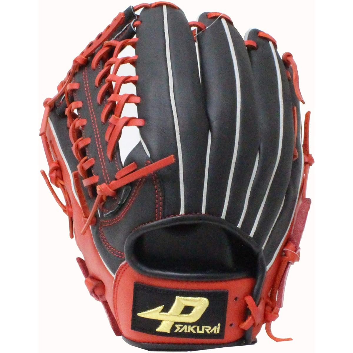 SAKURAI [Sakurai Boeki] PROMARK General Softball Gloves Present All-round L Size No. 3 Ball PGS-3155(N21), Black x Red