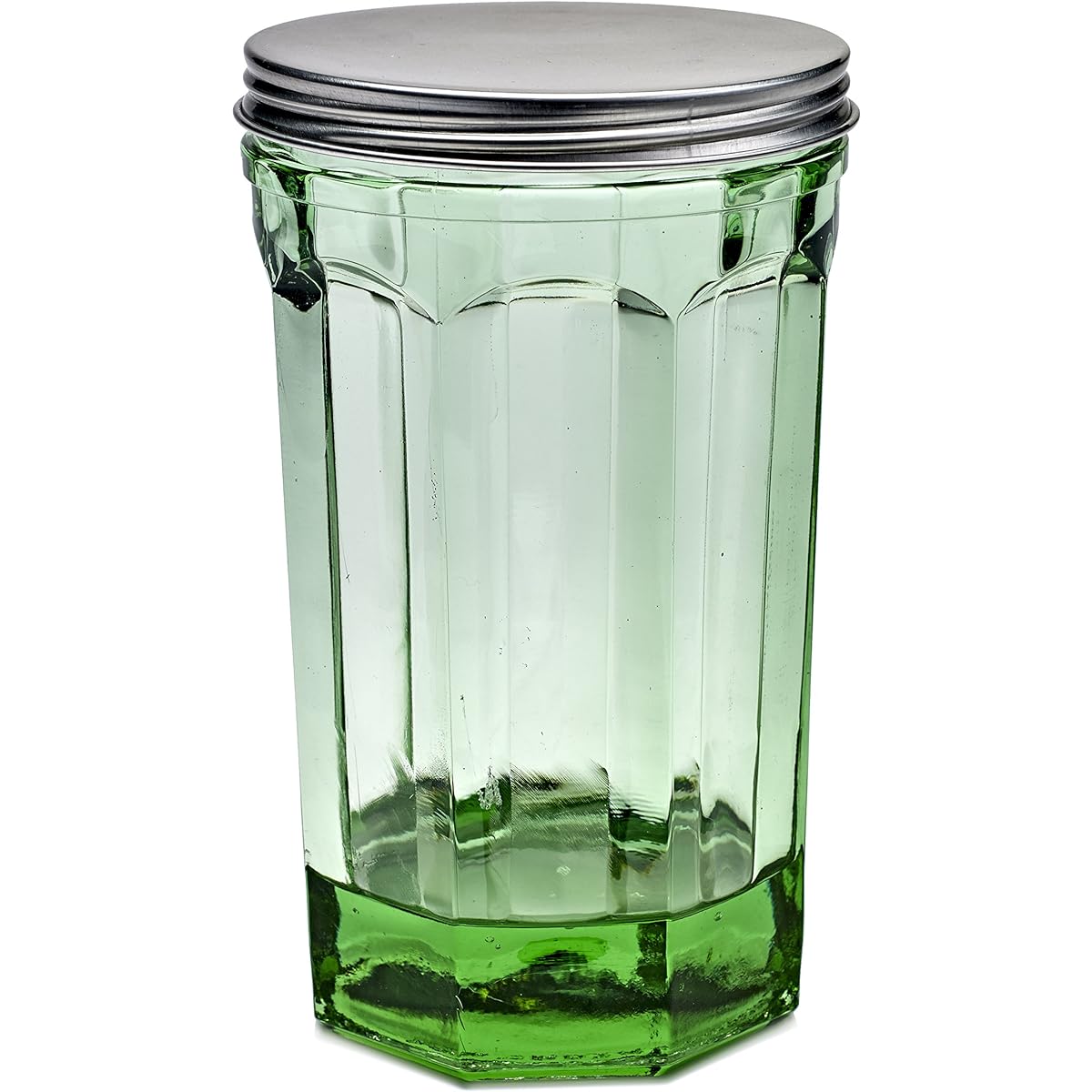 JAR WITH COVER LARGE TRANSPARENT GREEN TSB0816762 B0816762