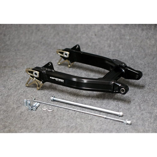 Made by KEPSPEED [Compatible with 5.5J] Wide swing arm for Monkey 50 Black anodized type WGF+12cm Kepspeed