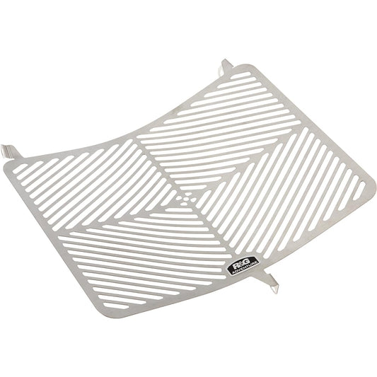 R&G Stainless Steel Radiator Guard Silver GSX-S1000 ABS(15-), GSX-S1000F ABS(15-) RG-SRG0040SS