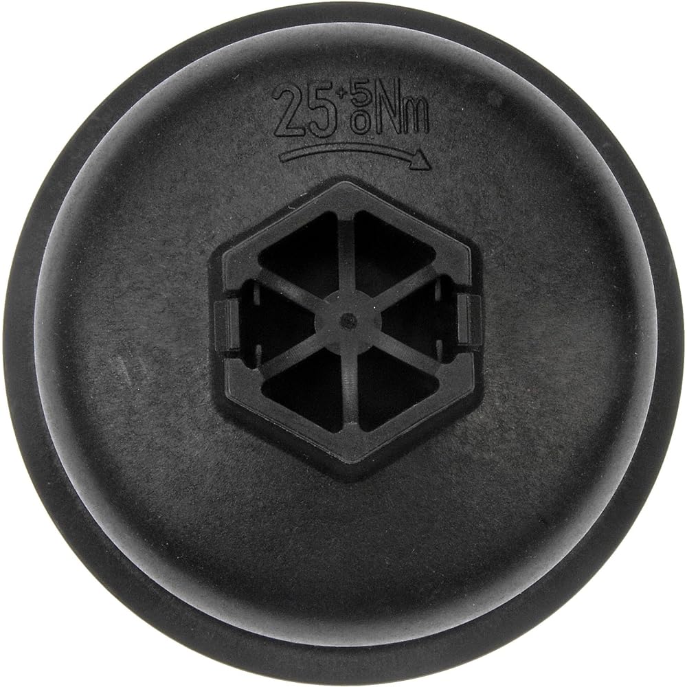 DORMAN 917-066 Oil Filter Cap Black