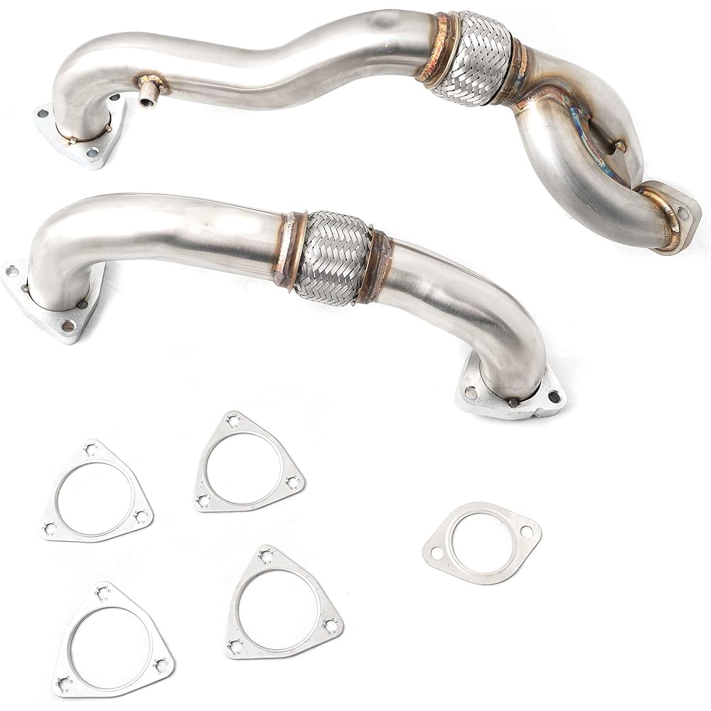 2008-2010 Ford 6.4 Power Stroke Heavy Dutyup Pipe Set F250 F350 F450