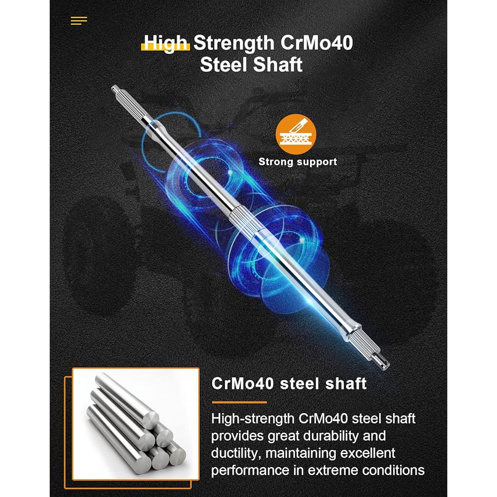 OCPTY rear wheel axle replacement 1995-2005 For Yama Hourvarin 350
