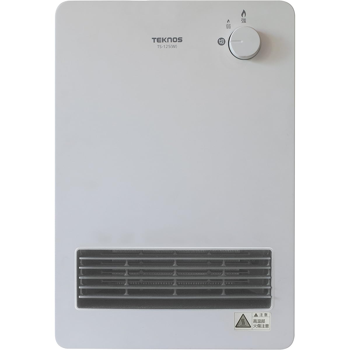 TEKNOS Ceramic Fan Heater 1200w TS-125(W)