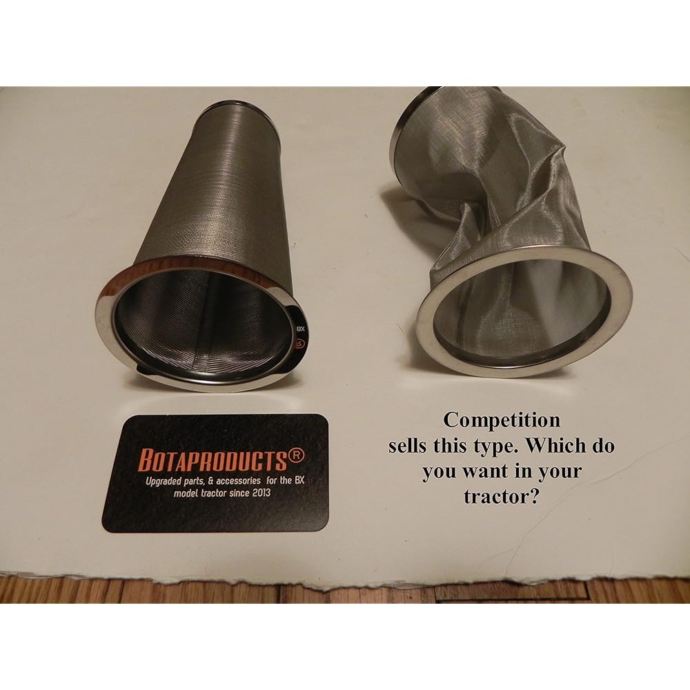 Kubota BX Fuel Tank Filter Strainer Dutch 304 Stainless steel conical