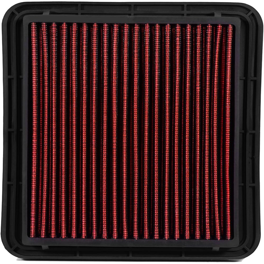 DNA MOTORING AFPN-023-RD drop-in-panel air filter [05-17 Subaru Legacy Outback WRX/STI]