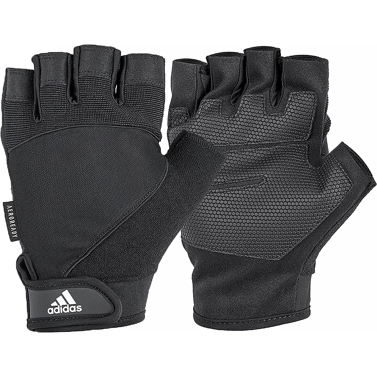 adidas Training Gloves Performance Gloves Ergonomic Sweat Absorption Quick Drying Moisture Breathable Heat Retention Velcro Type Removable Ring Strap Included