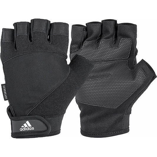 adidas Training Gloves Performance Gloves Ergonomic Sweat Absorption Quick Drying Moisture Breathable Heat Retention Velcro Type Removable Ring Strap Included