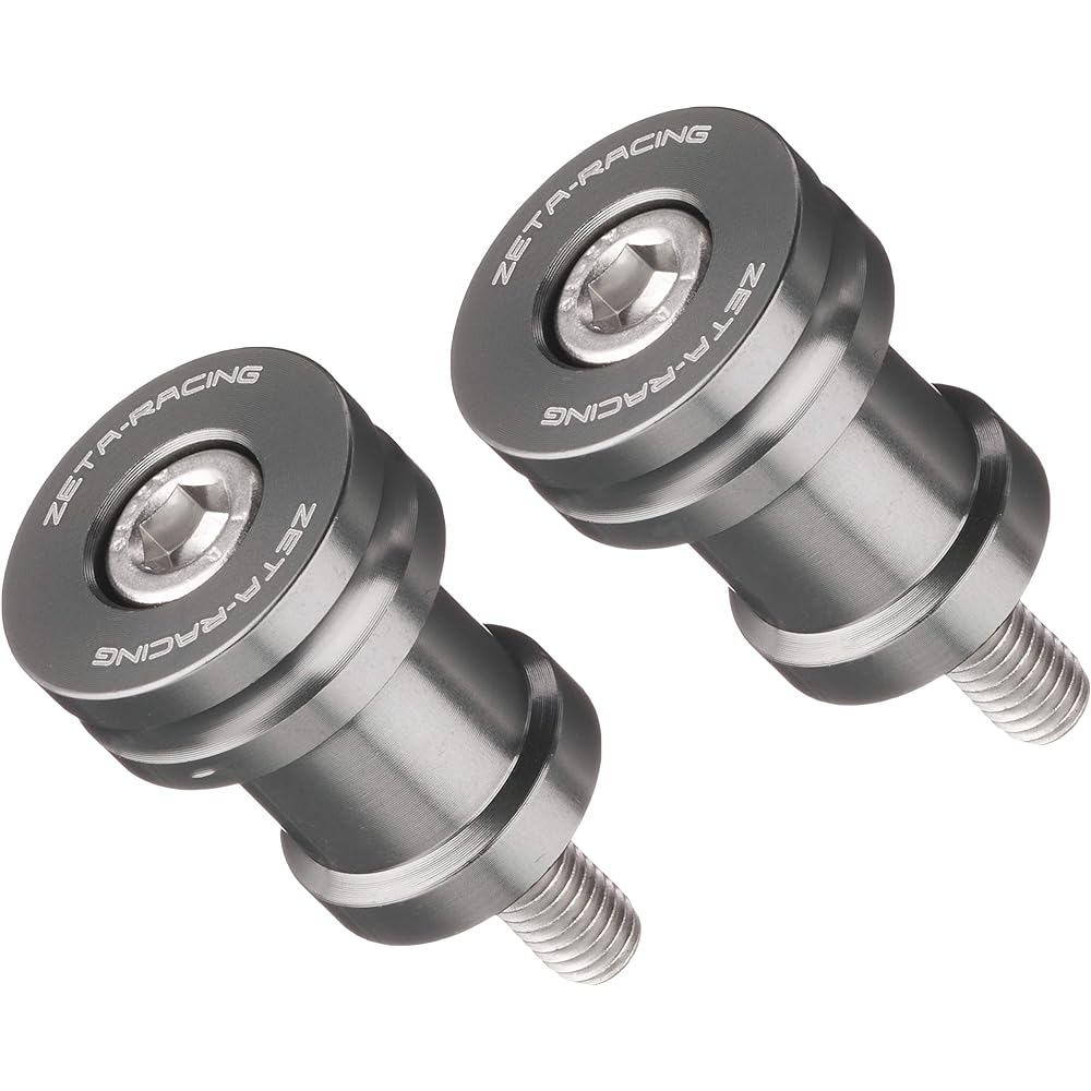 ZETA swing arm spool (for U, V receiving type) M6 x 35mm general purpose (YAMAHA) titanium color ZS93-1408