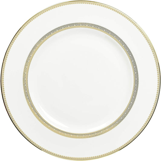 [Regular Imported Product] Wedgwood Vera Wang Vera Lace Gold Plate Dish 27cm Wedding Gift Present 50146901004