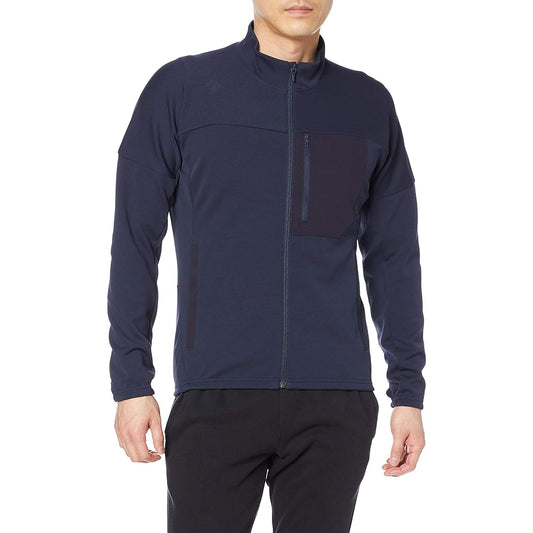 [DESCENTE] Sweat Sweat Stand Jacket Unisex Adult