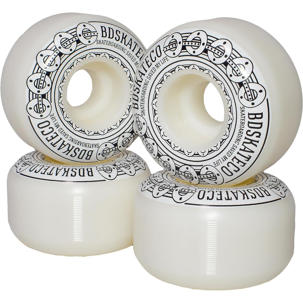 [Famous Skate Brand from Spain] BDSKATECO Skateboard Wheels Hard 52mm 101A Classic Round Shape Skateboard