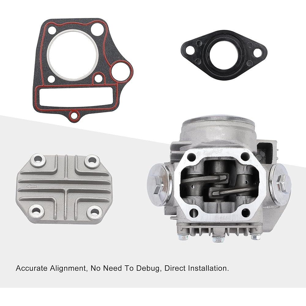 GOOFIT 47mm Cylinder Head 4 Stroke 70cc Engine for ATV Gookato Dart Bike