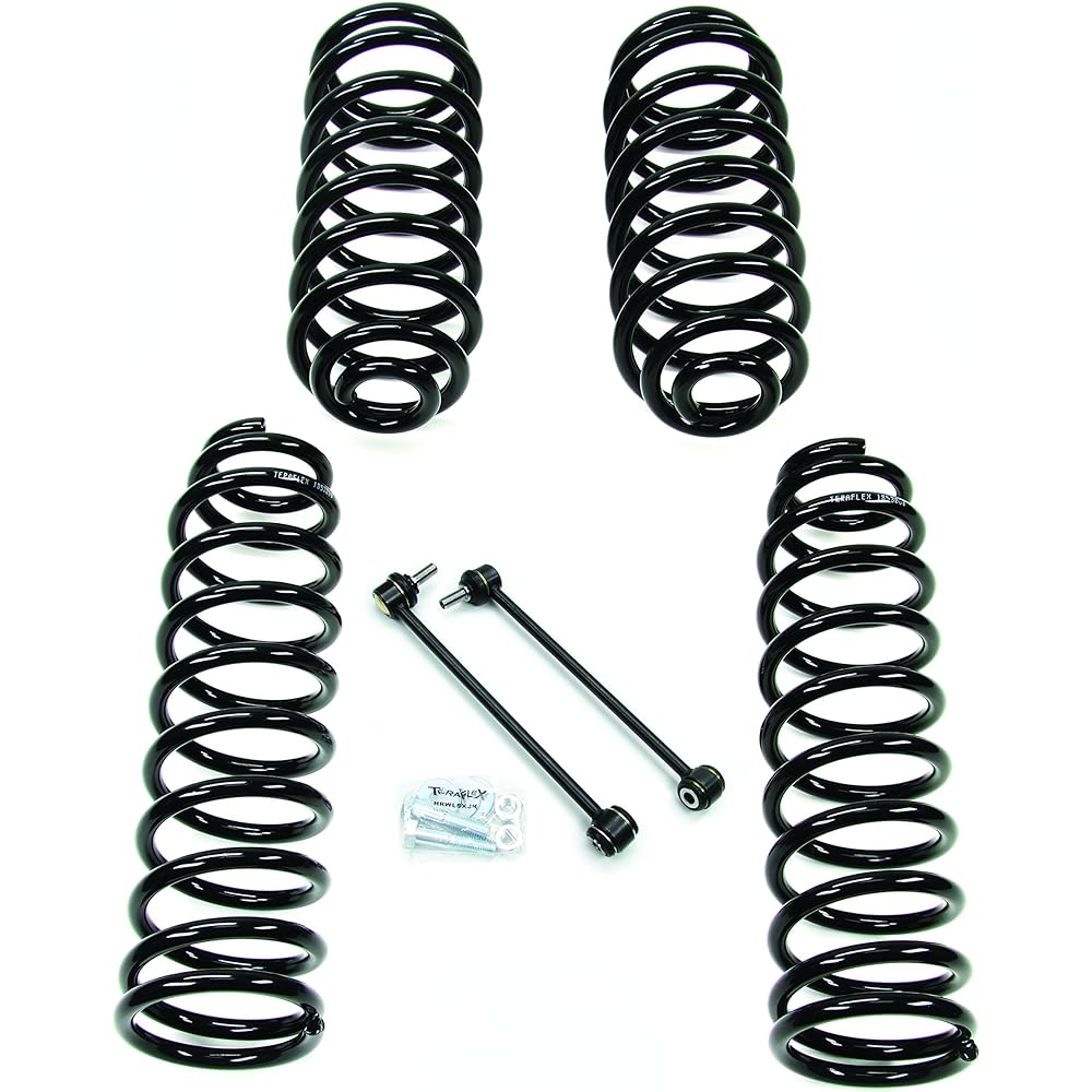 Teraflex JK 2-Door: 1.5” Coil Spring Lift Kit – No Shock (SKU1351502)