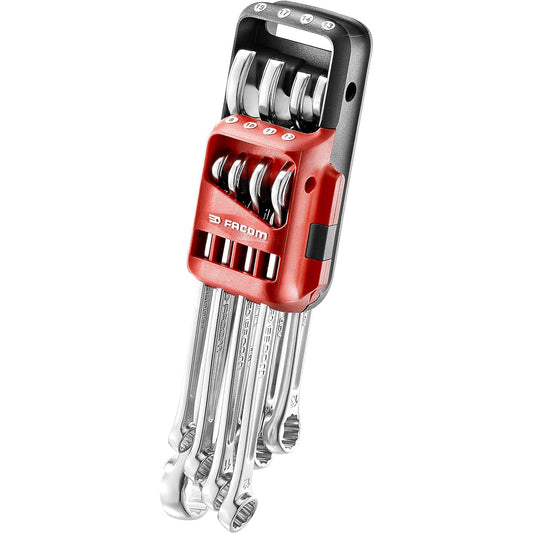 FACOM Combination Wrench Set 8Pc. Combination Spanner Metric with Portable Case 440.JP8PB FACOM