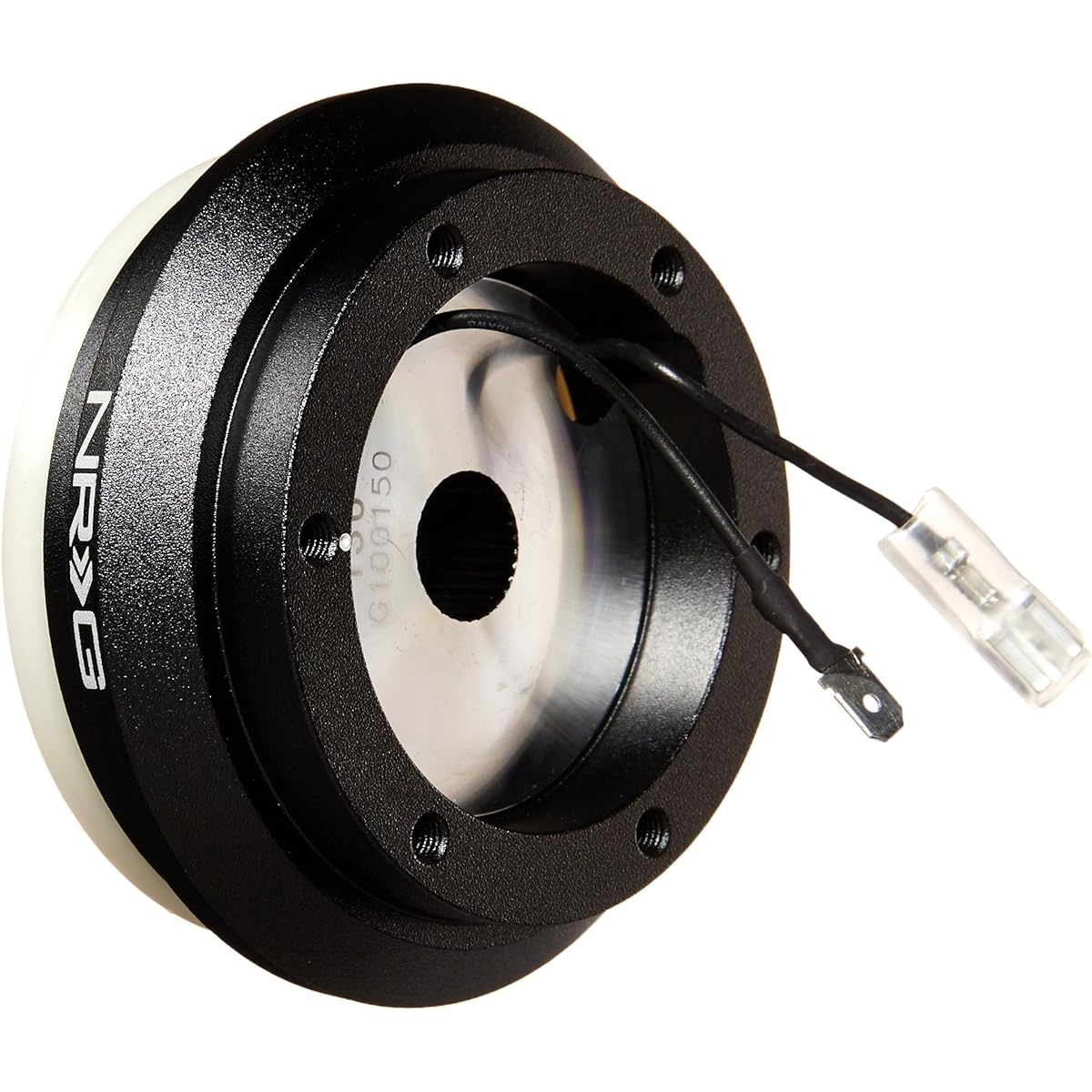 NRG Innovations NRG-SRK-130H Racing style, steering wheel Quick release short hub adapter, 6 x 70mm bolt pattern, black body