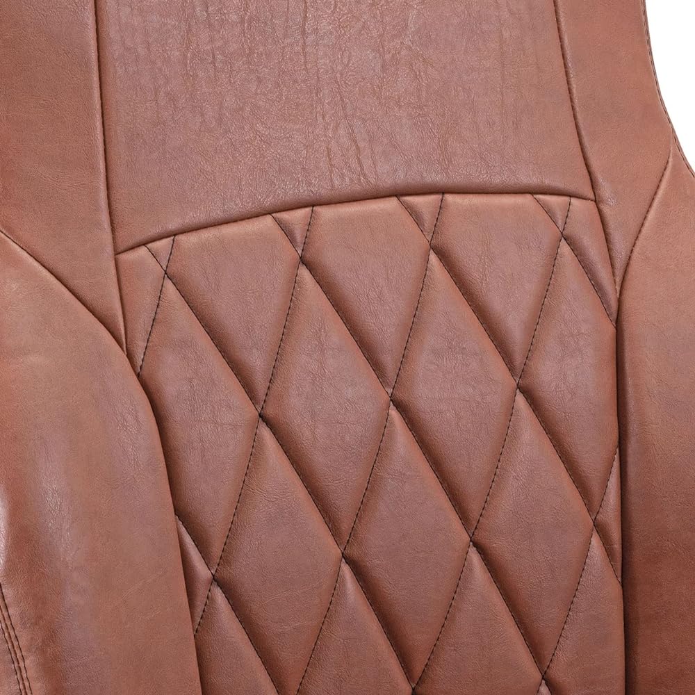 Miyabi Truck Supplies Truck Parts Truck Seat Cover Classic Diamond Seat Cover Driver Seat Only Brown 17 Profia/17 Ranger (Year: H29/05~) TS-CDH012AD-BRR