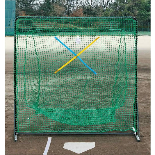 UNIX Baseball Practice Equipment Practice Net Sleeve Lock T-Net Strong Batter BX-7790