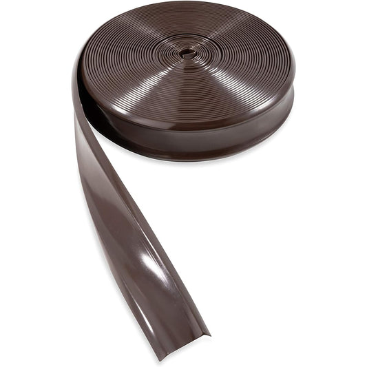 CAMCO 25133 Vinyl Trim insert (1 inch x 25 feet, brown)