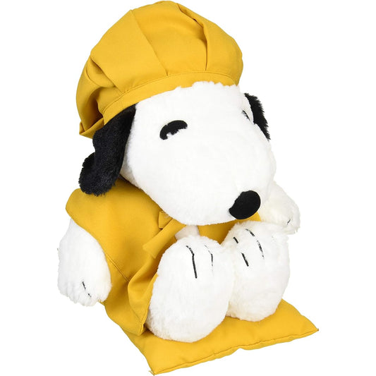 [Includes stuffed toy!] For the birthday celebration! Yellow Chanchanko & Hat Snoopy Set (Large) *bei-dollset-snoopy-s