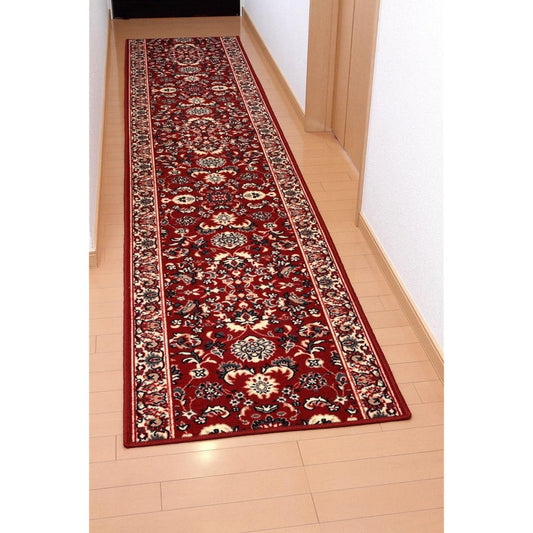 Watanabe Industries Corridor Carpet Sophia 67 x 440cm Red SFR-6744