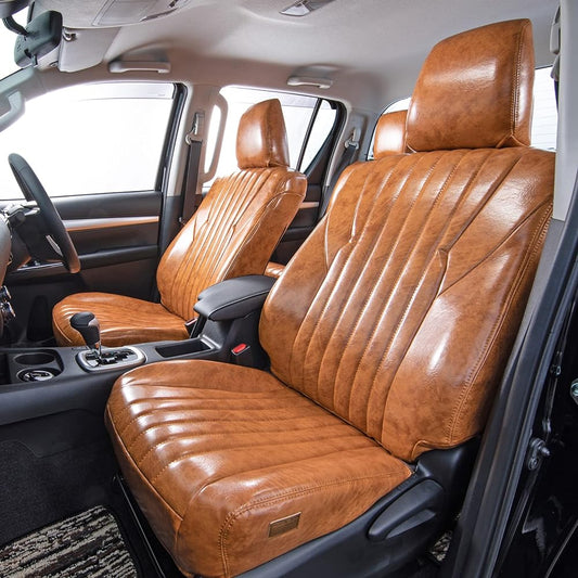 Grace ANTIQUE Design S Seat Cover Camel 125 Hilux Only T760A-AQ-CA