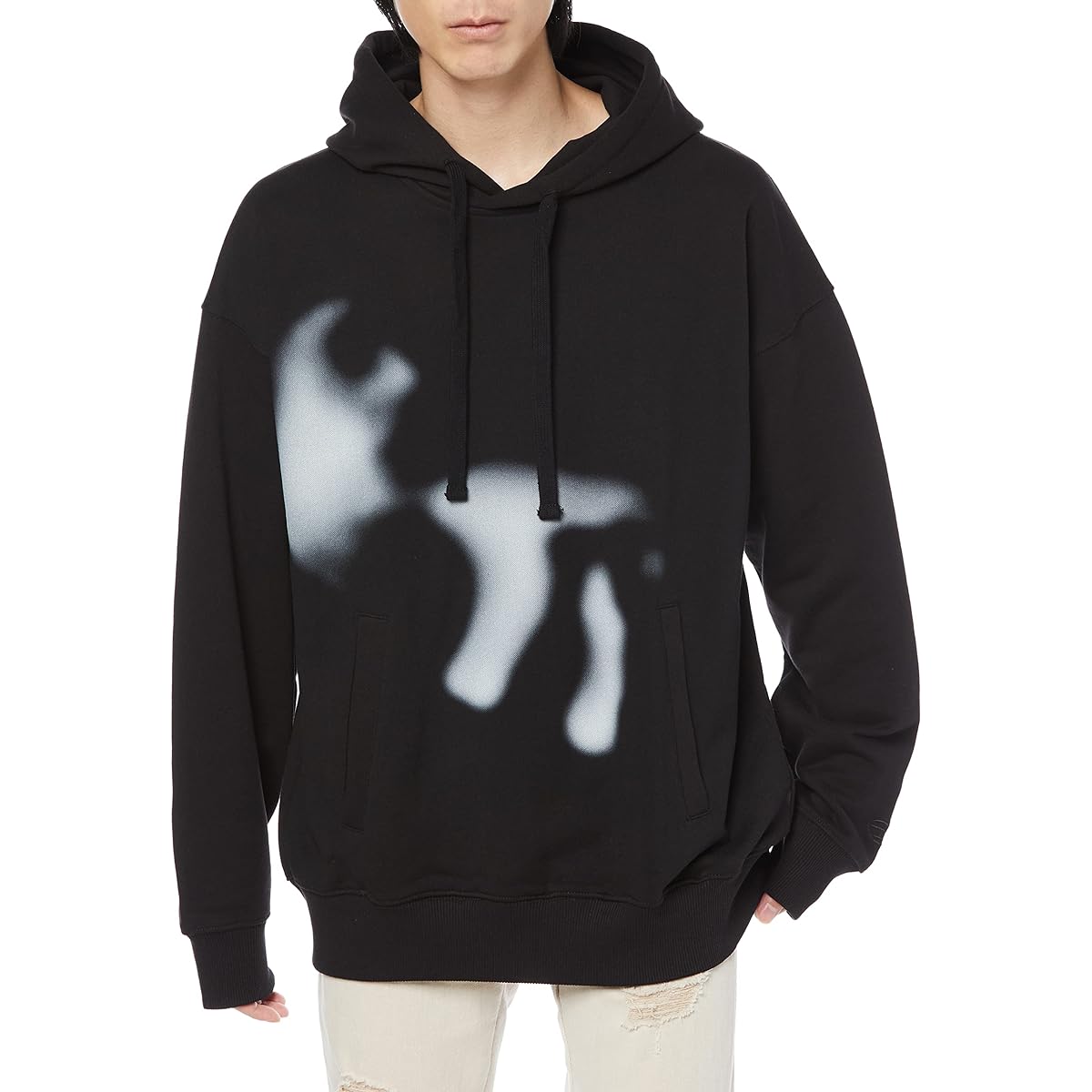 [Diesel] Men's Sweatshirt Hoodie Pullover A038080IEAX