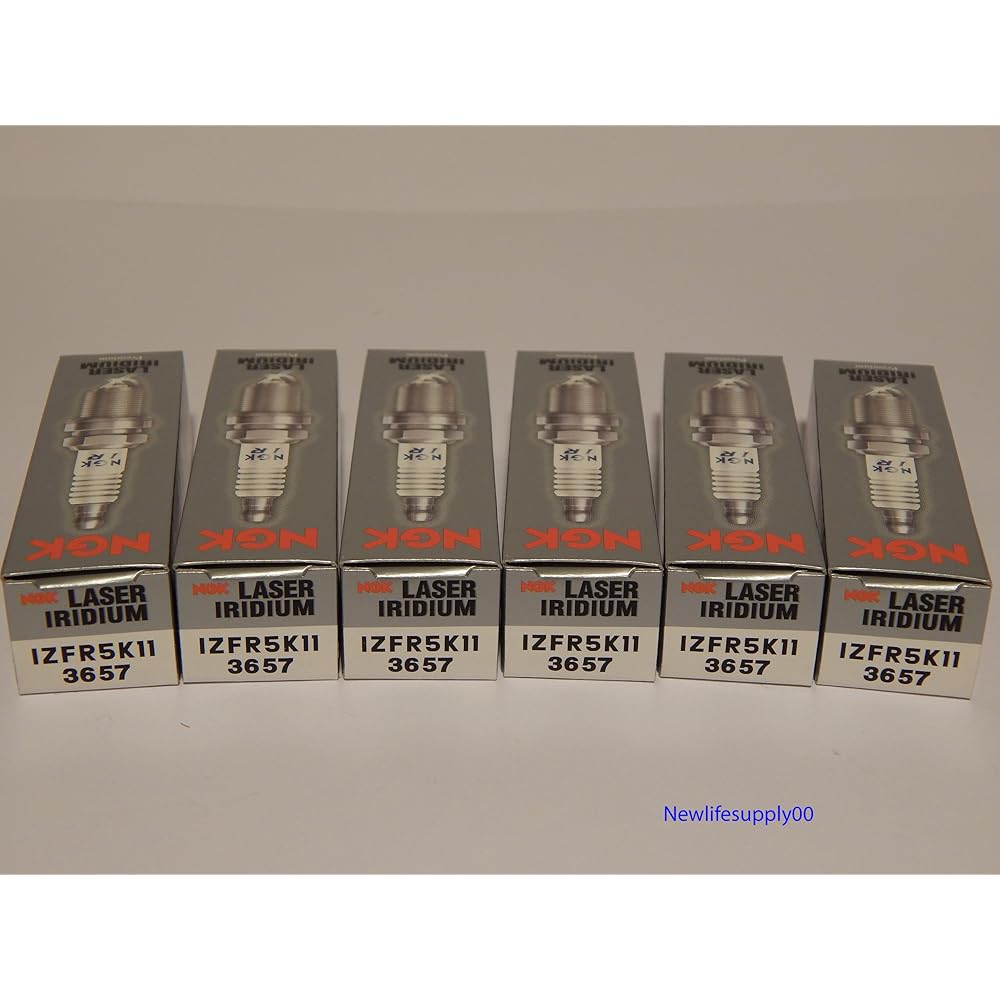 NGK 3657 Laser Iridium Spark Plug IZFR5K11 - 6 PCS *NEW*