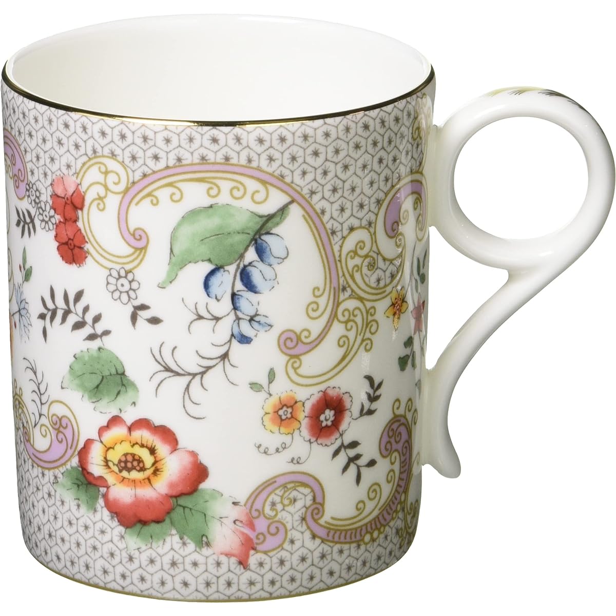 [Regular Imported Product] Wedgwood Wanderlust Rococo Flowers Mug 250ml Wedding Gift Present