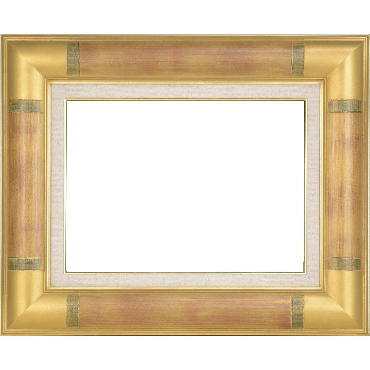 Large Oil Frame 7759 F15 Gold UV Protection Acrylic