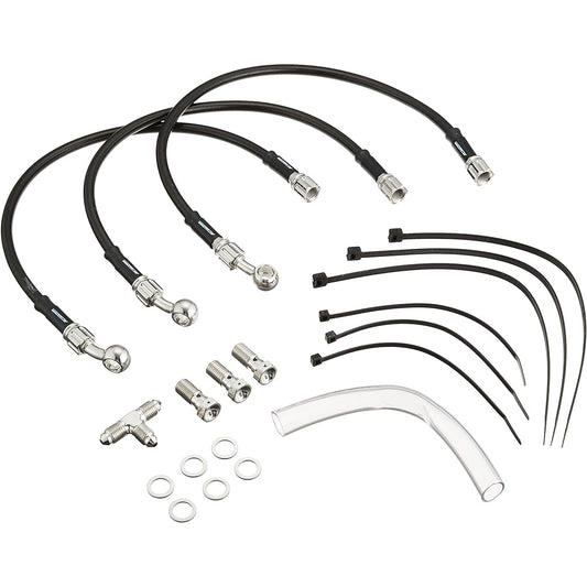 AC Performance Line (AC-PERFORMANCELINE) Brake Hose/Smoke [Socket Plated] [B-KING('08-'10) *ABS not available]