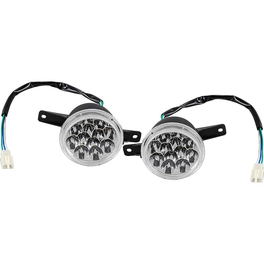WPHMOTO LED headlights 2 ATV QUAD GY6 150cc 250cc Coolster Peace Utility