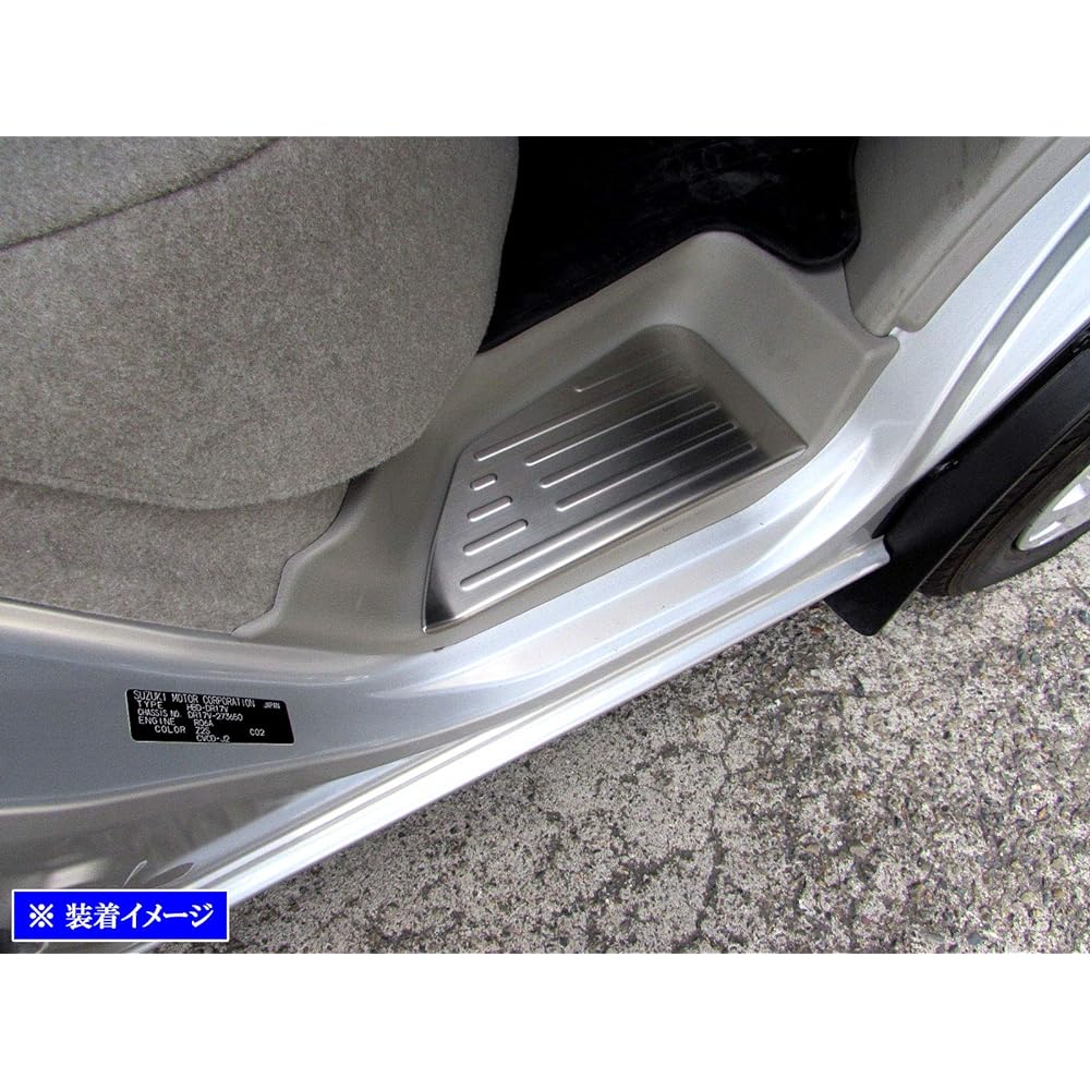BRIGHTZ Every Wagon DA17W Stainless Entrance Mall [ENT-MOL-031] DA17 DA A17 17 Every Wagon Every Wagon Every Wagon Every Wagon Every Every Wagon Every Side Sill Scuff 25091 25091