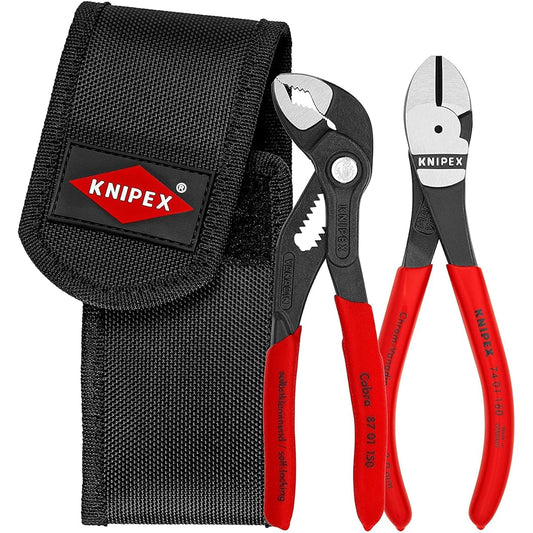 KNIPEX KNIPEX 002072V02 Mini Cobra + Nipper Set