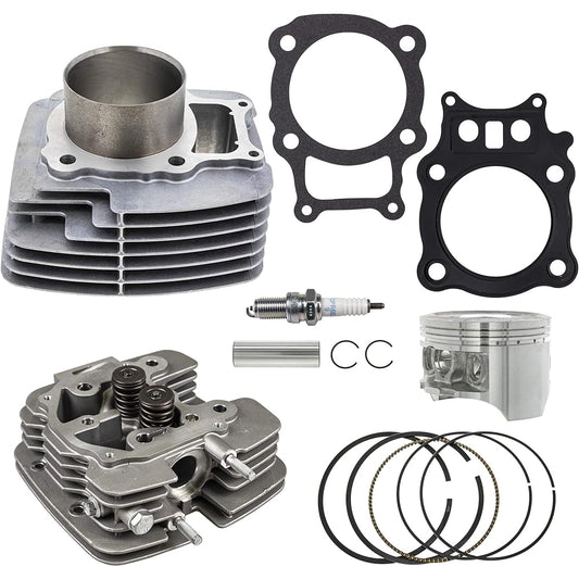NICHE Cylinder Piston Gasket Cylinder Head Kit for Honda Rancher TRX350 2000-2006 12100-HN5-670