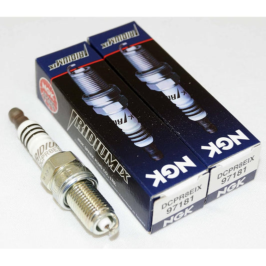 NGK IX DCPR8EIX Spark Plug 2006-2016 For Harley Davidson V Rod (pair)