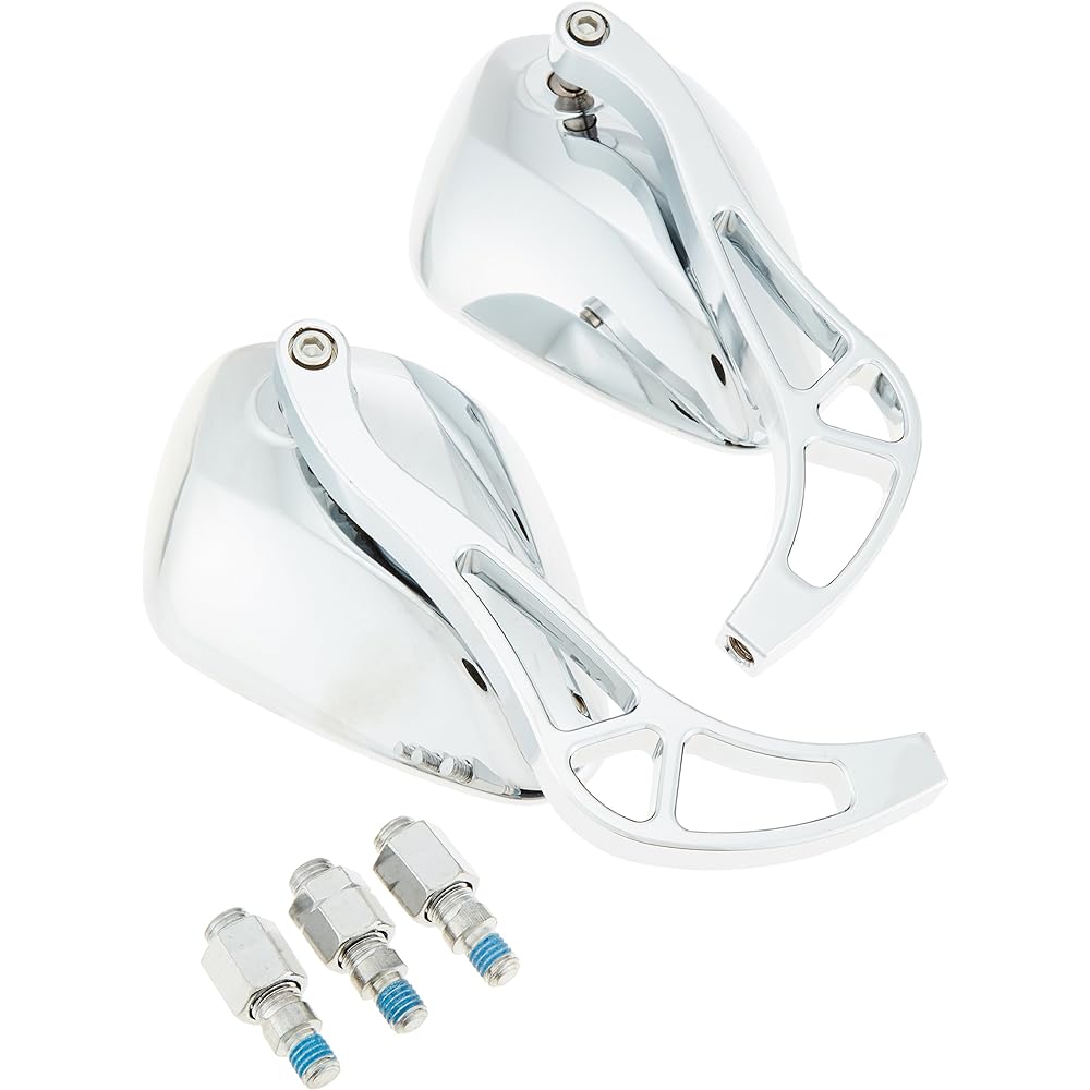 HURRICANE Bike Mirror Trastream Mirror (Chrome Plated) M10 HA6214C