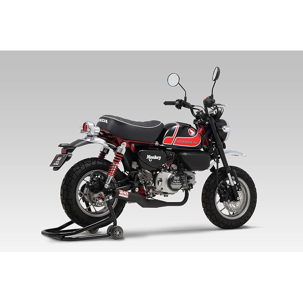 YOSHIMURA Full Exhaust Monkey 125(18) GP-MAGNUM Cyclone Government Certification Mechanical Bent EXPORT SPEC Carbon Cover YOSHIMURA 110A-400-5U90