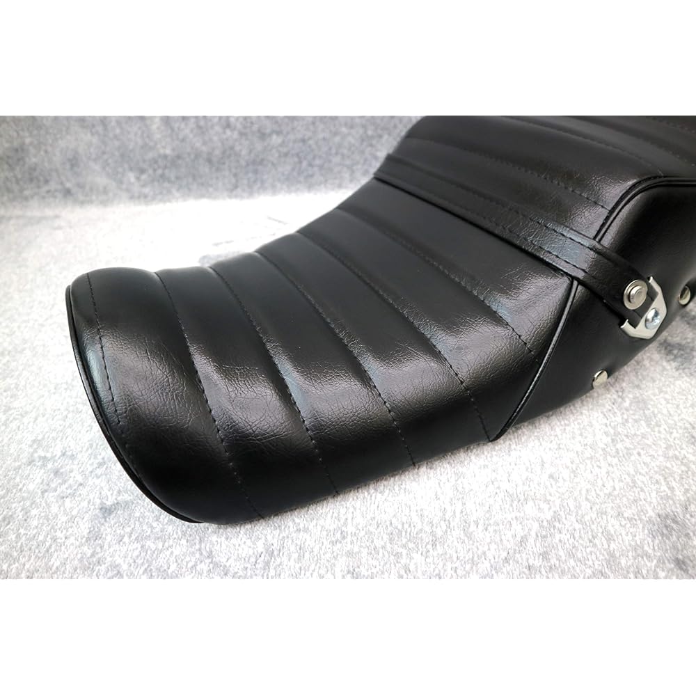 New CB400F NC36 Sheet Deformable Black Leather Studded