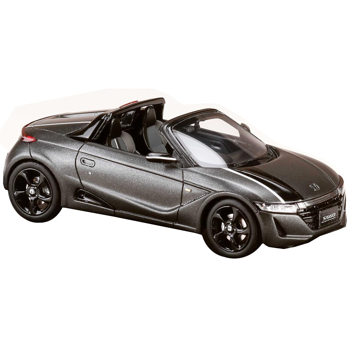 Hobby Japan MARK43 1/43 Honda S660 Motor Show Special Collection Gray Metallic (Matte) Finished Product
